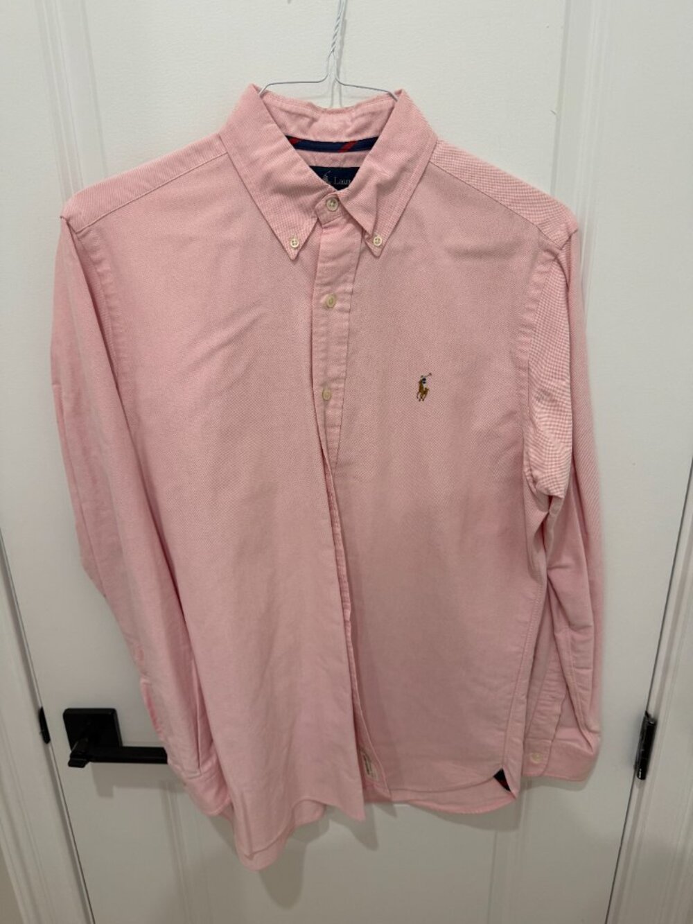 XL Pink Ralph Lauren Long-Sleeve Button Down